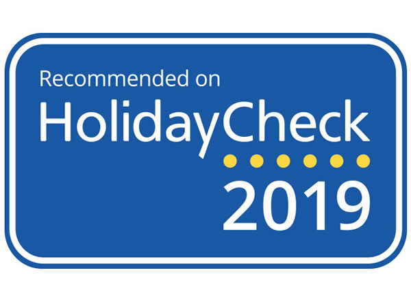 Recommended by HolidayCheck this year too! - Olympia Golden Beach Resort & Spa
