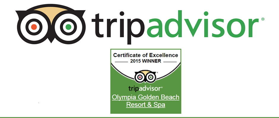 Αt the top of the 5 * resorts worldwide - Olympia Golden Beach Resort & Spa